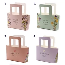 VIRÁGTASAK 5 DB 1/100 14x8x24 cm 4 SZÍNBEN