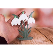 HÓVIRÁG CSOKOR FÁBÓL 16 cm