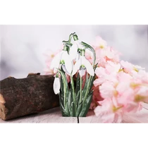 HÓVIRÁG CSOKOR FÁBÓL17 cm