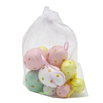 TOJÁS MŰANYAG 12 db HÁLÓBAN 1/60 5,5 cm; 3 cm