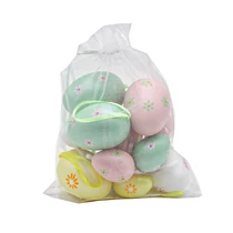 TOJÁS MŰANYAG 12 db HÁLÓBAN 1/60 5,5cm; 3 cm