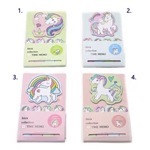 NOTESZ STICKY UNIKORNISOS 48/1152 15x8,8 cm 4 FÉLE