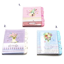 NOTESZ VIRÁGOS KÓDOS 96/192 13x15 cm 3 FÉLE