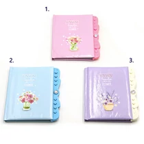 NOTESZ VIRÁGOS KÓDOS 96/192 13x15 cm 3 FÉLE