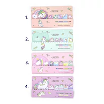 NOTESZ STICKY UNIKORNISOS 60/960 18x9 cm 4 FÉLE