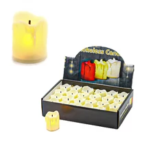 GYERTYA LEDES MELEG FÉNYŰ 24/960 3,8x5,2 cm 