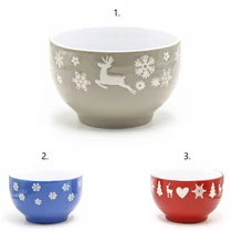 TÁLKA KARÁCSONYI 6/48 14,5x9 cm 3 FÉLE