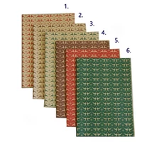 CSOMAGOLÓPAPÍR KARÁCSONYI 20 DB 1/60 50x68 cm 6 SZÍNBEN