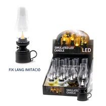 LÁMPÁS LEDES 12/240 7,3x4x18,3 cm 4 SZÍNBEN FIX LÁNG