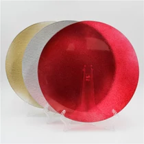 ÜVEGTÁNYÉR 6/36 30CM 3 SZÍNBEN 29 cm