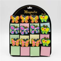 HŰTŐMÁGNES 12/720 LEPKÉS NOTESSZEL  5x10 cm