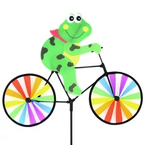 SZÉLFORGÓ BICAJOS BÉKA 60/120 52x94 cm