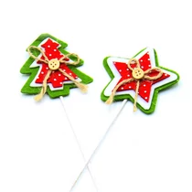 FILCDÍSZ KARÁCSONYI PÁLCÁS 12/1200 27 cm 2 FÉLE