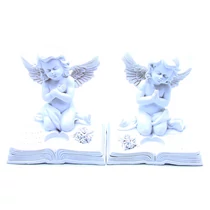 ANGYAL MÉCSESTARTÓVAL 1/24 16x14 cm 2 FÉLE ANGYAL MÉCSESTARTÓVAL 1/24 16x14 cm 2 FÉLE