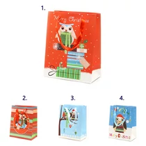 AJÁNDÉKTASAK KARÁCSONYI 12/840 23x18x10 cm 4 FÉLE