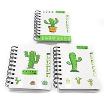 NOTESZ KAKTUSZOS 18/270 14x9.5 cm. 3 FÉLE