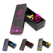 FÉMRÓZSA DOBOZBAN + DÍSZTASAK 1/108 27,5x9x7 cm 5 SZÍNBEN