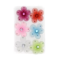 VIRÁG MÁGNES 6/3600 KÖVES 6 cm 6 SZÍN