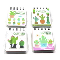 NOTESZ KAKTUSZOS 24/576 10.5x7 cm 4 féle