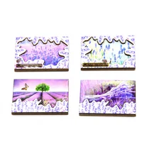 HŰTŐMÁGNES LEVENDULÁS 24/576 7x5 CM 4 FÉLE  HŰTŐMÁGNES LEVENDULÁS 24/576 7x5 CM 4 FÉLE