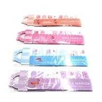 STICKY MARKER FLAMINGÓS 60/1200 4 FÉLE 6,5x19CM