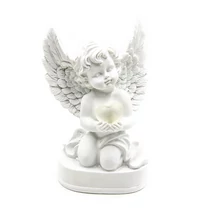 ANGYAL TÉRDELŐ LEDES FEHÉR 1/24 20x12,5x8 cm