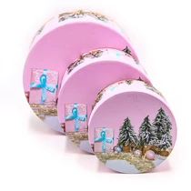 PAPÍRDOBOZ FENYŐFÁS 3 DB 1/30 21x21x11; 17x17x9; 14x14x7,5 cm