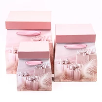 PAPÍRDOBOZ 3 DB 1/16 17,5x19x21; 14x15,5x18; 10,5x12x15 cm