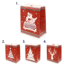 AJÁNDÉKTASAK KARÁCSONYI 12/720 4 FÉLE 18x23x10 CM