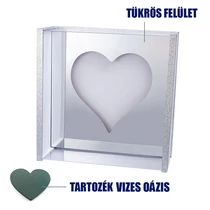 VIRÁGDOBOZ AKRIL 1/6 34,5x34,5x13 cm EZÜST VIRÁGDOBOZ AKRIL 1/6 34,5x34,5x13 cm EZÜST