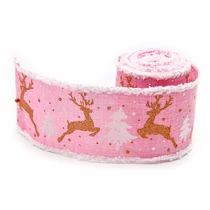 SZALAG KARÁCSONYI 70mmx5m 1/200 RÓZSASZÍN