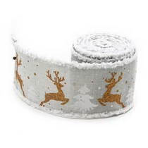 SZALAG KARÁCSONYI 70mmx5m 1/200 SZÜRKE