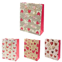 AJÁNDÉKTASAK VALENTÍN 12/480 26x32x10 cm 4 FÉLE