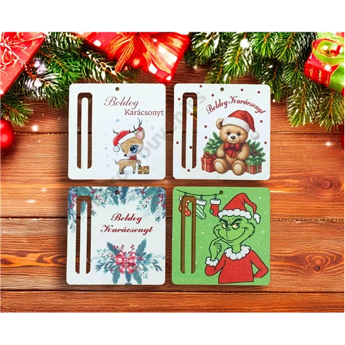 PÉNZÁTADÓ KARÁCSONYI 4 FÉLE