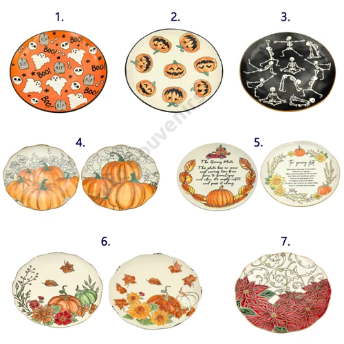 TÁNYÉR 1/28 28,5 cm TÖBB FÉLE 