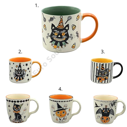 BÖGRE HALLOWEEN 12/48 10x9,8 cm 4 FÉLE