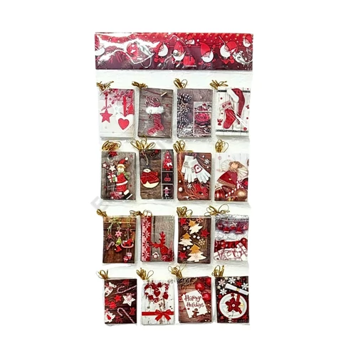 KISÉRŐKÁRTYA 128 DB 1/50 9x6,7 cm KARÁCSONYI