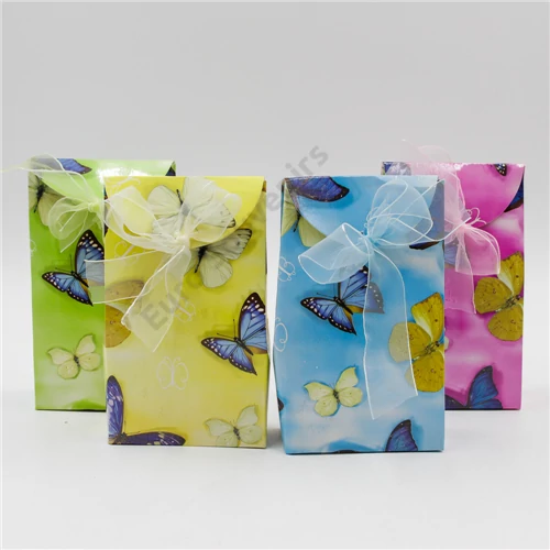 DÍSZDOBOZ 24/96 LEPKÉS 8x13,5 cm 4 SZÍN
