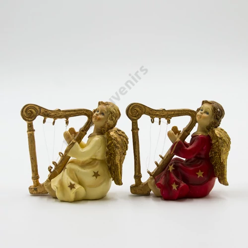 ANGYAL 12/72 HÁRFÁS 8 CM 2 SZÍN