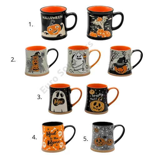 BÖGRE HALLOWEEN 12/48 11x11,5 cm TÖBB FÉLE