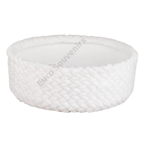 SZŐRMÉS BOX 18x8 CM FEHÉR