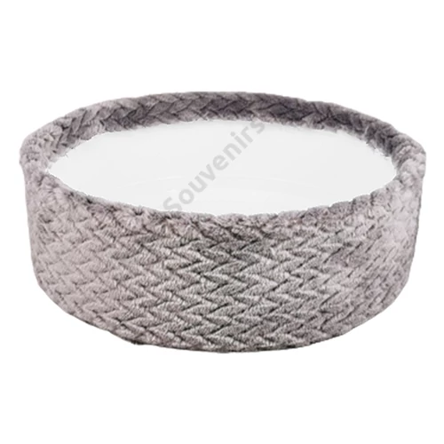 SZŐRMÉS BOX 24x8,5 CM SZÜRKE