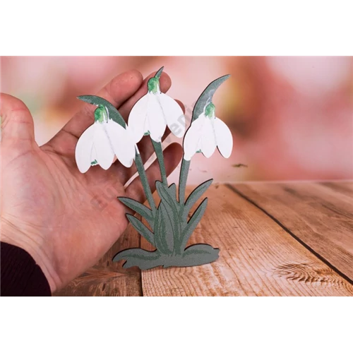 HÓVIRÁG CSOKOR FÁBÓL 16 cm