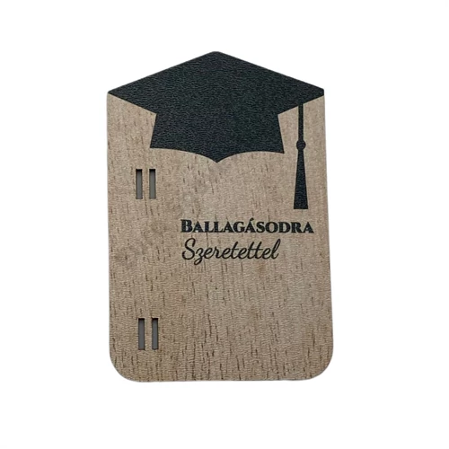 BALLAGÁSI PÉNZADÓ BETŰZŐ 9x6 cm