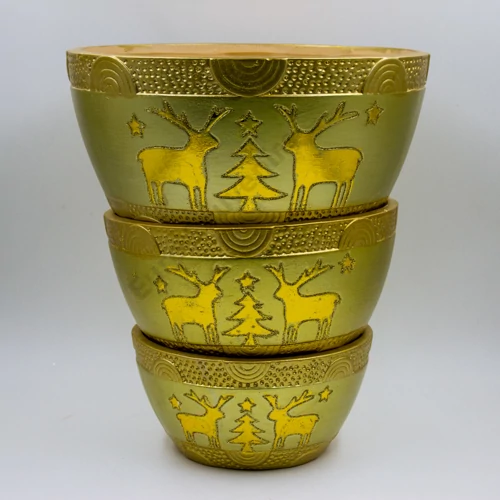 KASPÓ 3 DB-OS 1/12 ARANY 10x17 cm
