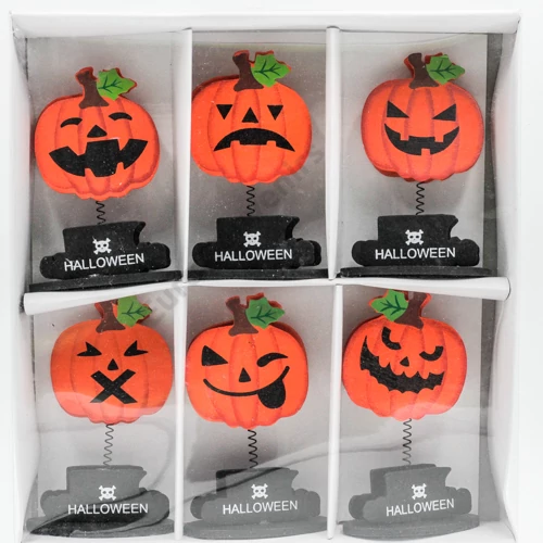FA HALLOWEEN 6/960 NÉVJEGYTART 6 FÉLE 6,5x10 cm