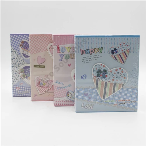 FOTÓALBUM 1/72 SZÍVES 4 féle 14x17x4,5 cm DÍSZDOBOZBAN