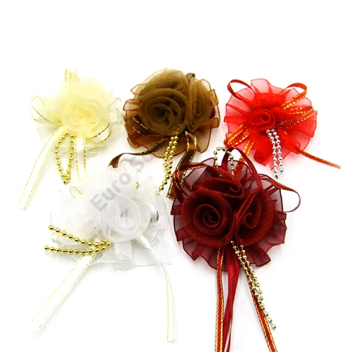 ORGANZA VIRÁG 100/5000 6 cm