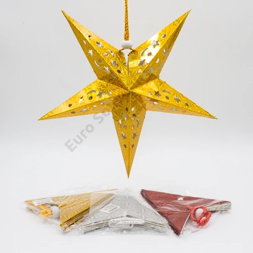 PAPÍRCSILLAG 1/720 3 SZÍN 29x29 cm