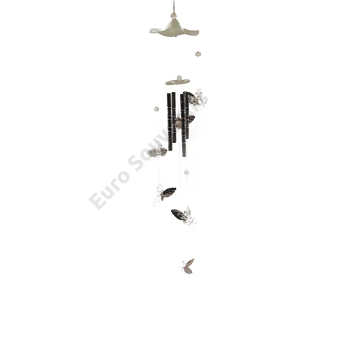 SZÉLCSENGŐ ANGYALOS 1/240 ARANY,EZÜST 66 cm
